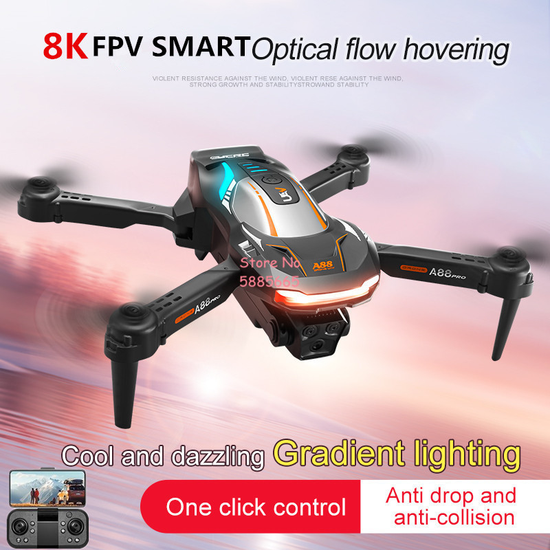 Drone Battery Case - 8K Luchtfotografie Optische stroompositionering FPV RC
