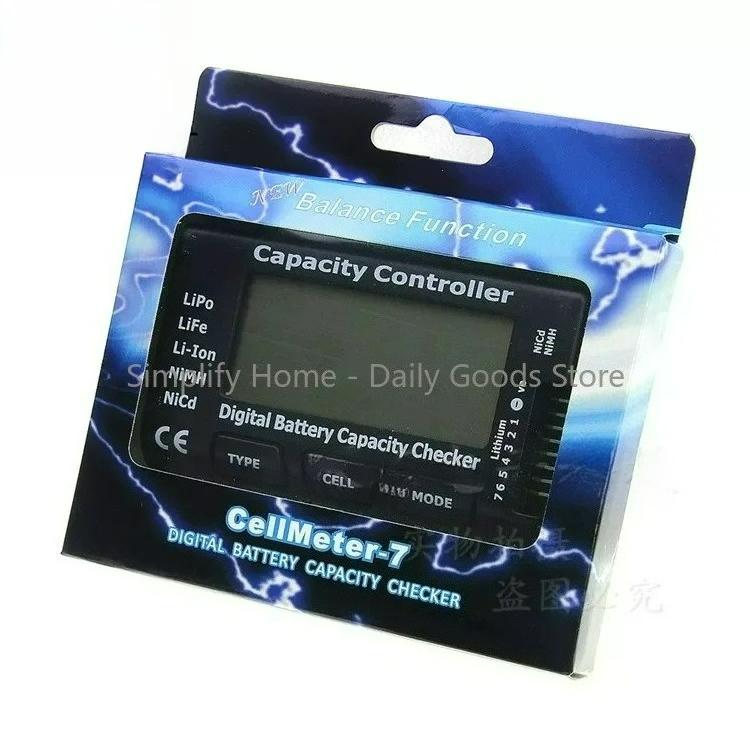 CellMeter7 RC batterijspanning - Drone Battery Voltage Checker recensie en prijs