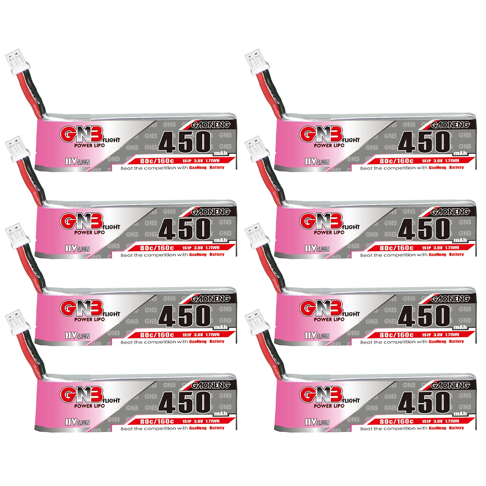 GAONENG GNB 1S 450mAh 80C/160C - Drone Battery 3S recensie en prijs