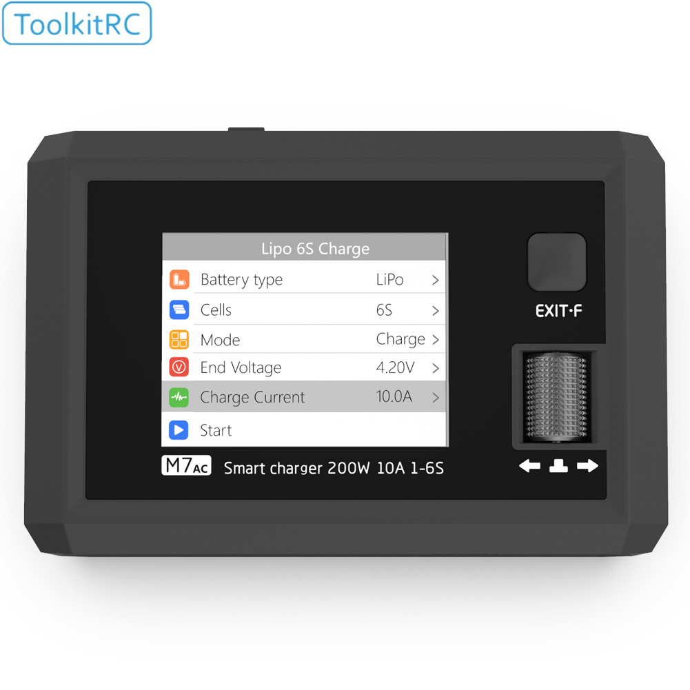 Toolkitrc M7ac 100W Ac/300W Dc - Drone Battery Smart recensie en prijs