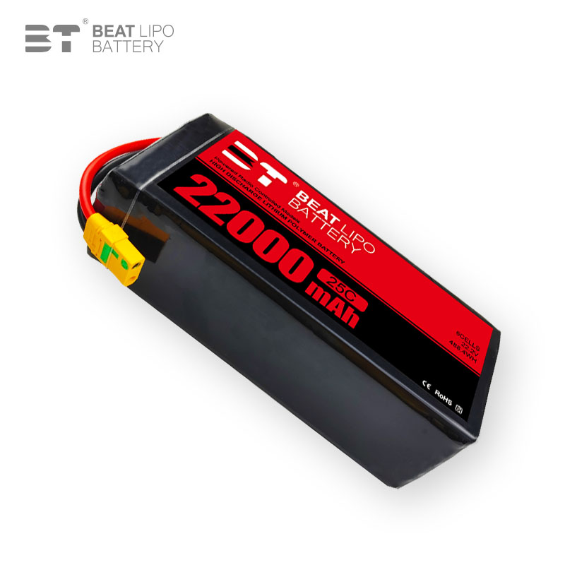 UAV Lipo-celbatterij 22,2 Volt - Drone Battery 6S recensie en prijs